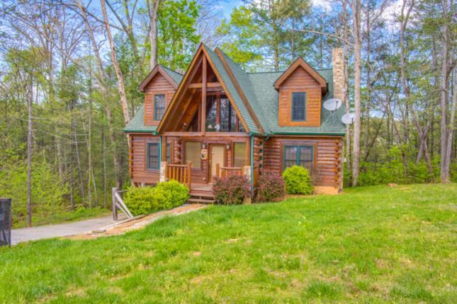 Вилла Peytons Hideaway Гатлинбург Экстерьер фото