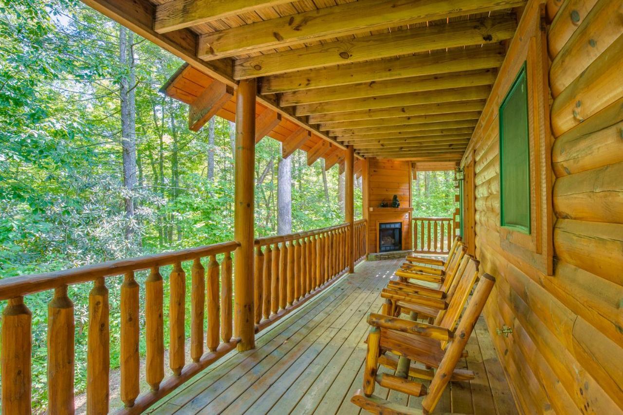 Вилла Peytons Hideaway Гатлинбург Экстерьер фото